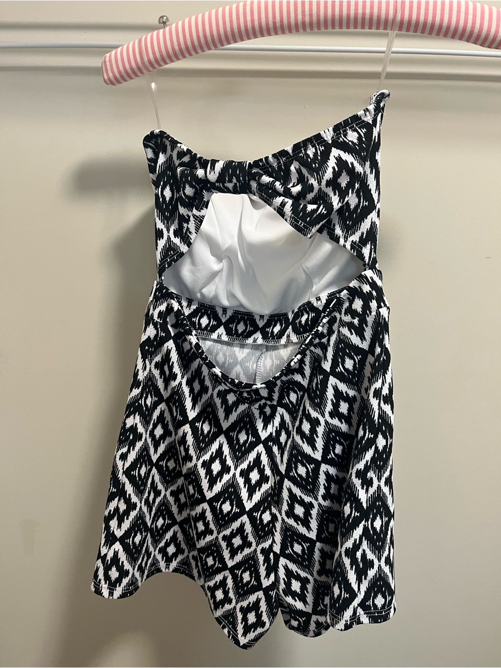 BONGO Black and White Romper | Junior’s M